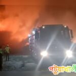 কলাপাড়ায় ১৩২০ মেগাওয়াট পাওয়ার প্লান্টের স্ক্র্যাব শেডে ভয়াবহ আগুন