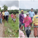 কলাপাড়ায় বাঁধ অপসারণ করলেন সহকারী কমিশনার ইয়াসীন সাদেক; কৃষি জমির তিন দশকের জলাবদ্ধতার অবসান