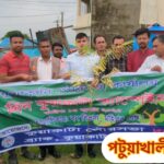 কৃষ্ণচূড়া আর সোনালু ফুলে সাজবে কুয়াকাটার সকল সড়ক; ৬ হাজার বৃক্ষ রোপনের কাজ শুরু