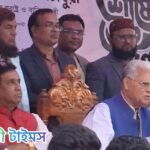 মির্জাগঞ্জে নির্বাচনী প্রচারণায় ধানের শীষে ভোট চাইলেন আলতাফ হোসেন চৌধুরী