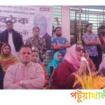 মির্জাগঞ্জে সনাতন ধর্মাবলম্বীদের সঙ্গে সুরাইয়া চৌধুরীর উঠান বৈঠক